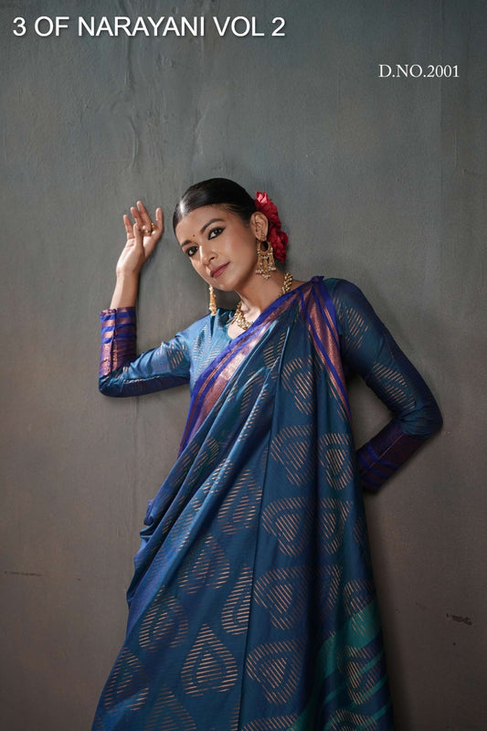 2001 Narayani Vol 2 3 Of Soft Banarasi Sarees