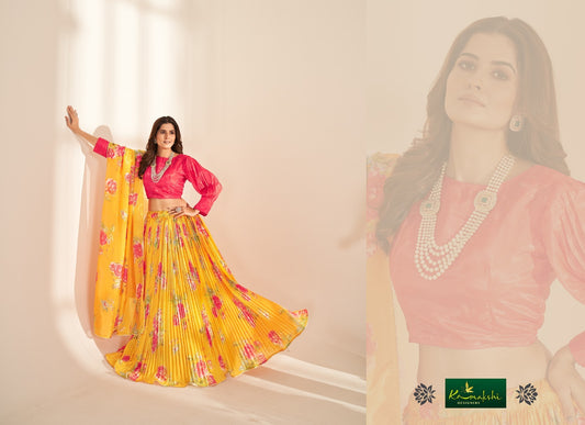 2001 Valisha Kamakshi Pure Organza Readymade Lehenga Choli