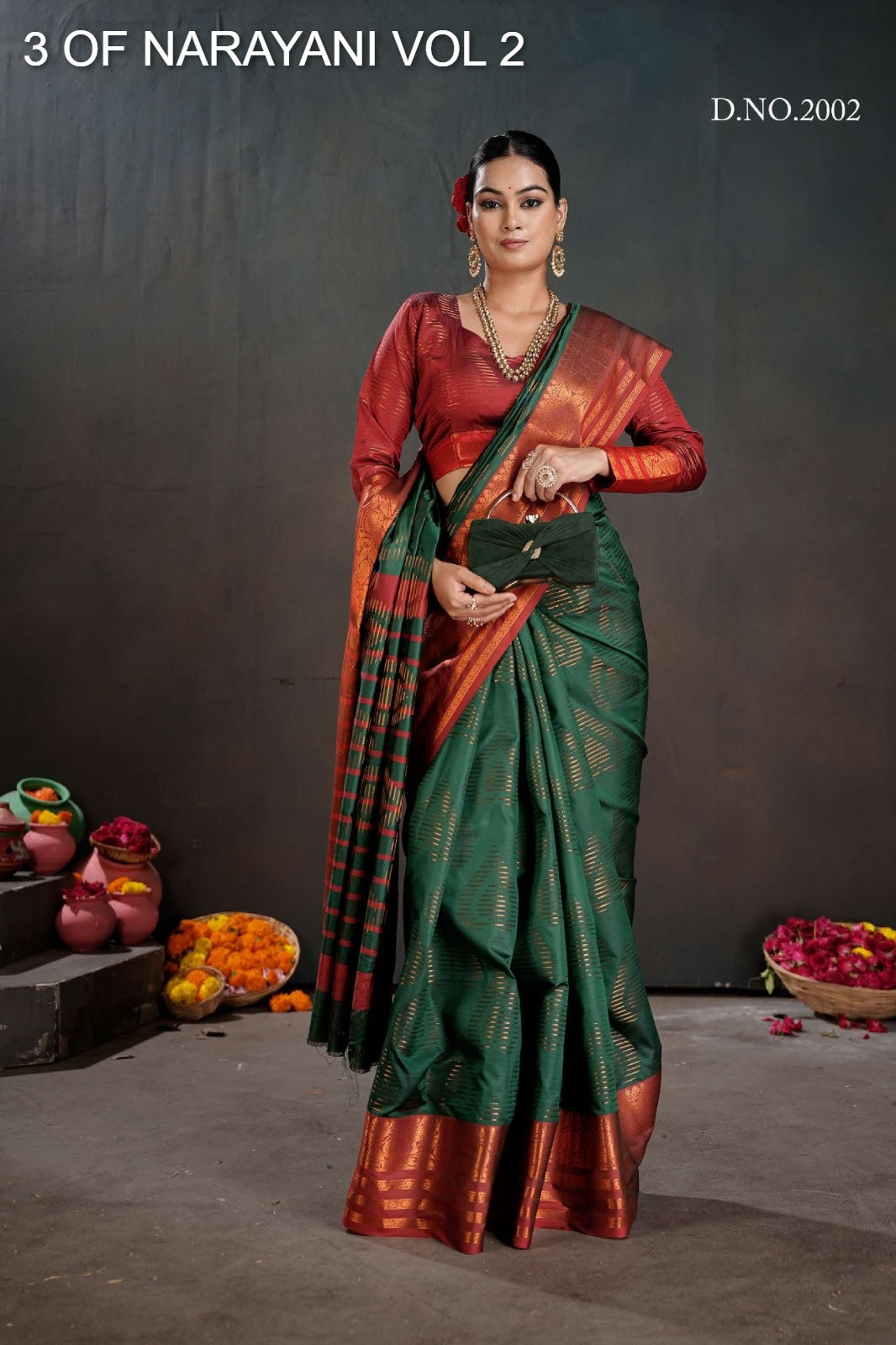 2002 Narayani Vol 2 3 Of Soft Banarasi Sarees