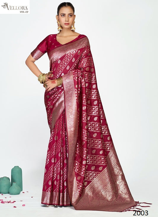 2003 Vol 2 Vellora Banarasi Silk Sarees