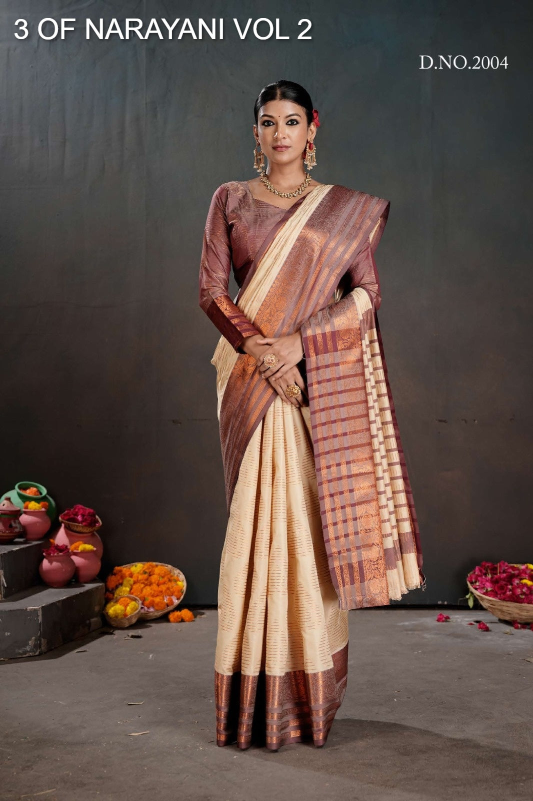 2004 Narayani Vol 2 3 Of Soft Banarasi Sarees