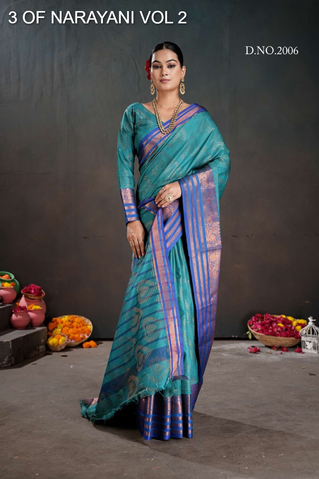 2006 Narayani Vol 2 3 Of Soft Banarasi Sarees