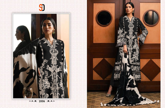 2006 Shraddha Designer Lawn Cotton Pakistani Salwar Suits