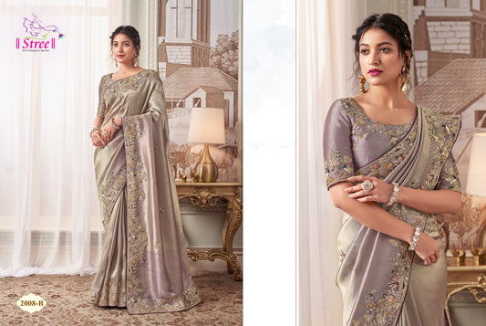 2008B Vol 1 Stree Handwork Sarees