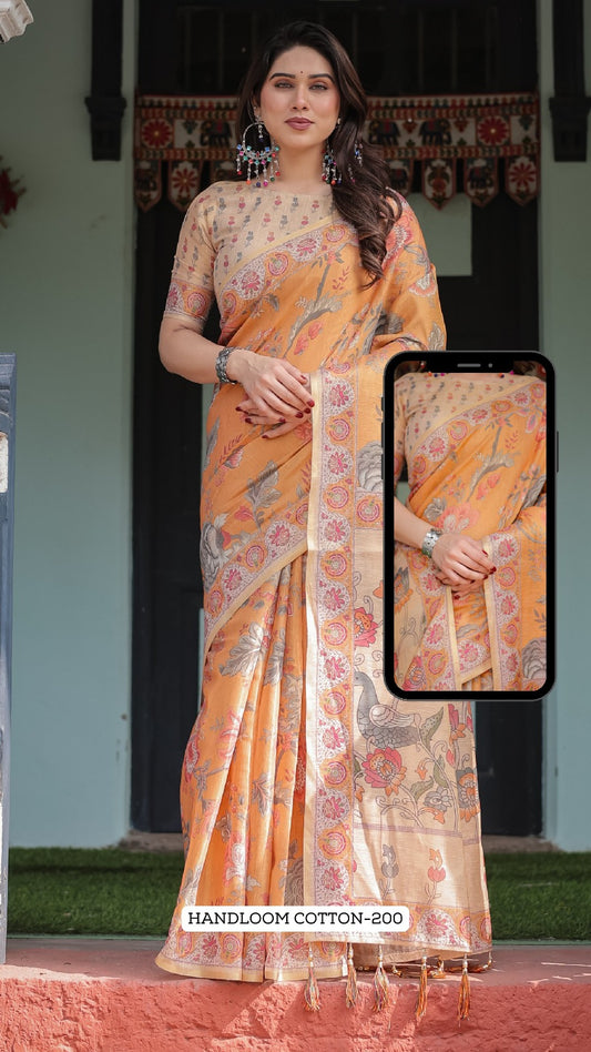 200 Almaari Cotton Sarees