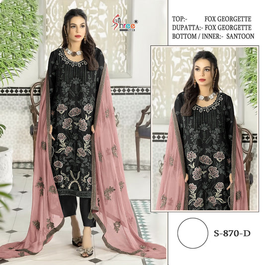 S-870-D Shree Fabs Pakistani Salwar Suits