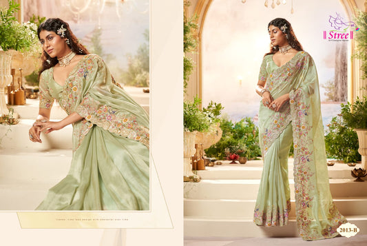 2013B Vol 1 Stree Handwork Sarees