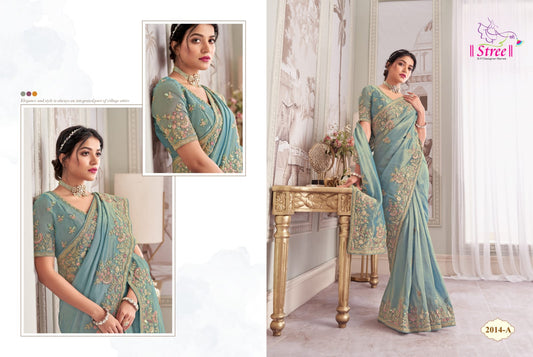 2014A Vol 1 Stree Handwork Sarees