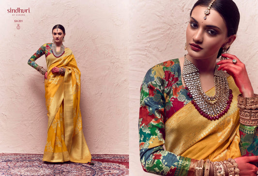 201 Kasturi Kimora Sarees