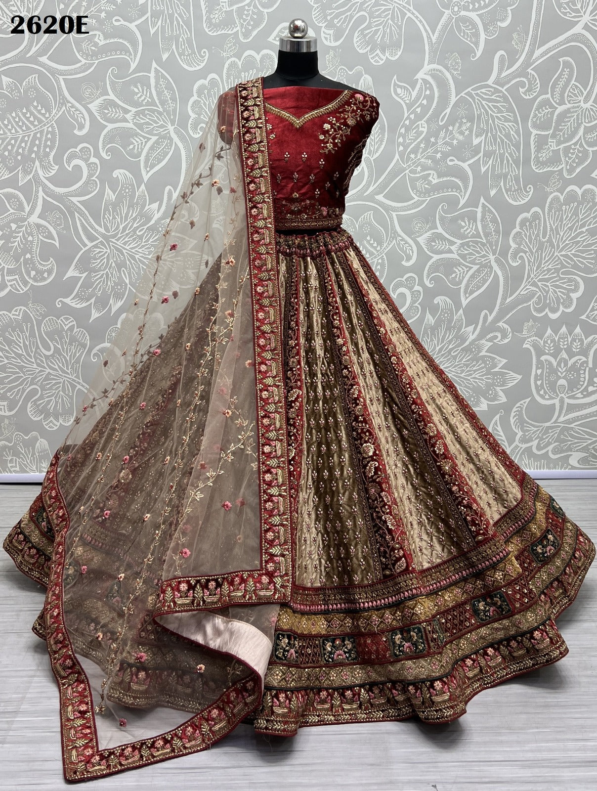 2620E Anjani Art Lehenga Choli