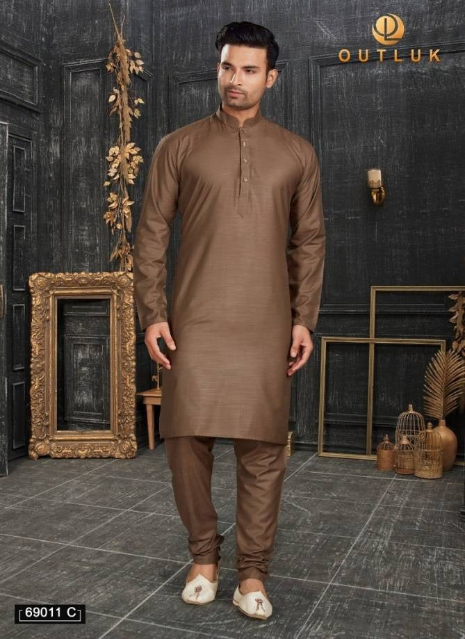 69011C Vol 69 Outluk Mens Kurta Pyjama