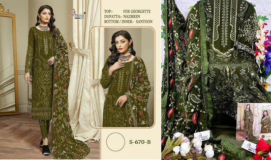 670B Shree Fabs Pakistani Salwar Suits