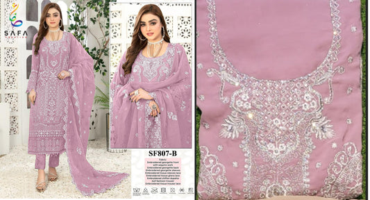 807B Safa Creation Pakistani Salwar Suits