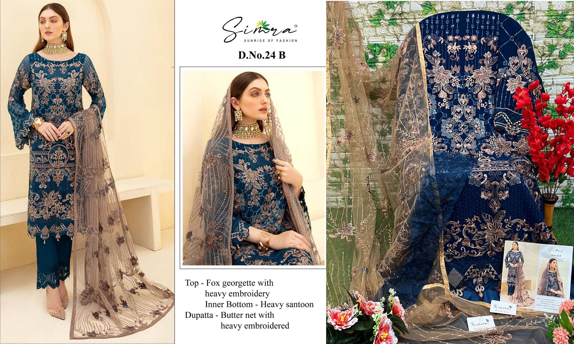 24B Simra Pakistani Salwar Suits