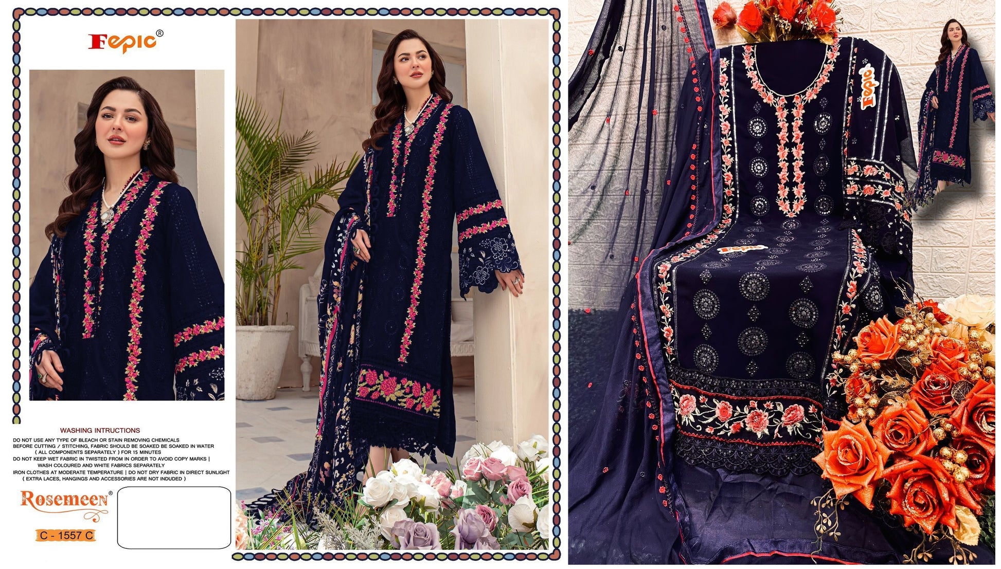 1557C Fepic Pakistani Salwar Suits