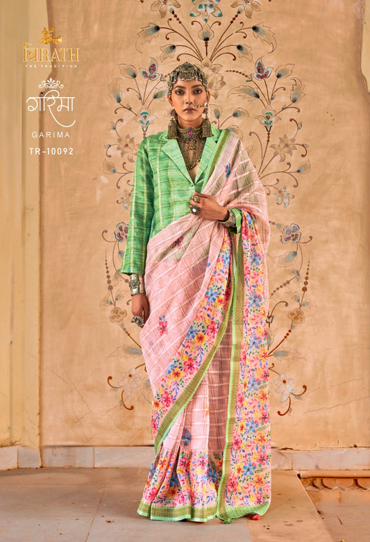 10092 Garima Trirath Sarees