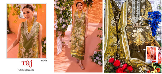 473 Taj Creations Pakistani Salwar Suits