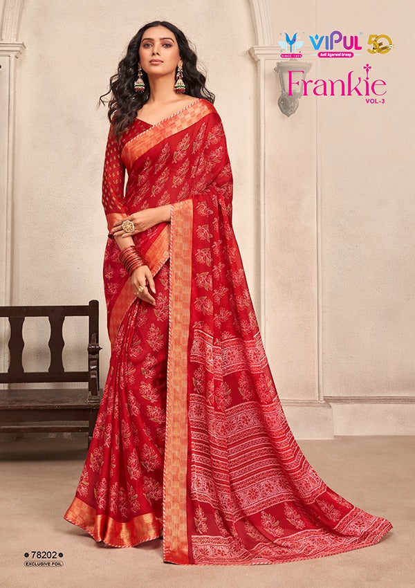 78202 Frankie Vol 3 Vipul Sarees