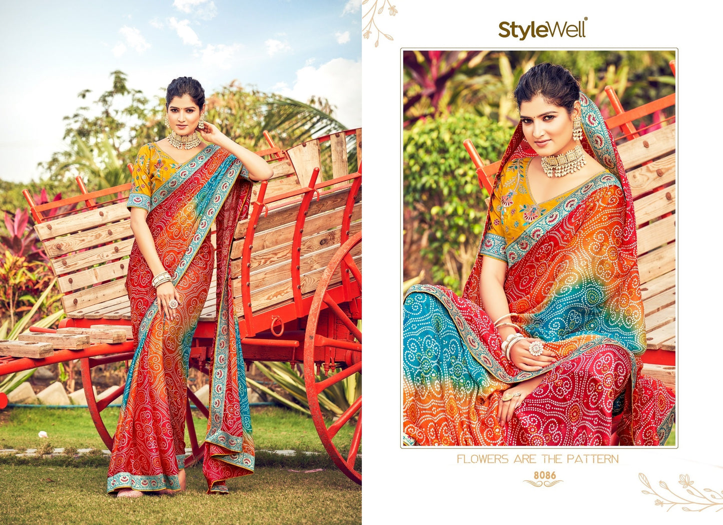 8086 Ayushmati Stylewell Sarees