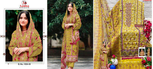 1064B Aasha Designer Pakistani Salwar Suits
