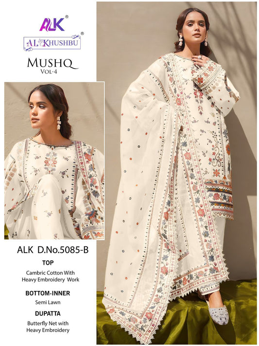 5085B Mushq Vol 4 Alk Pakistani Salwar Suits