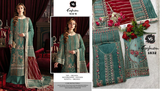 1632B Vs Fashion Pakistani Salwar Suits