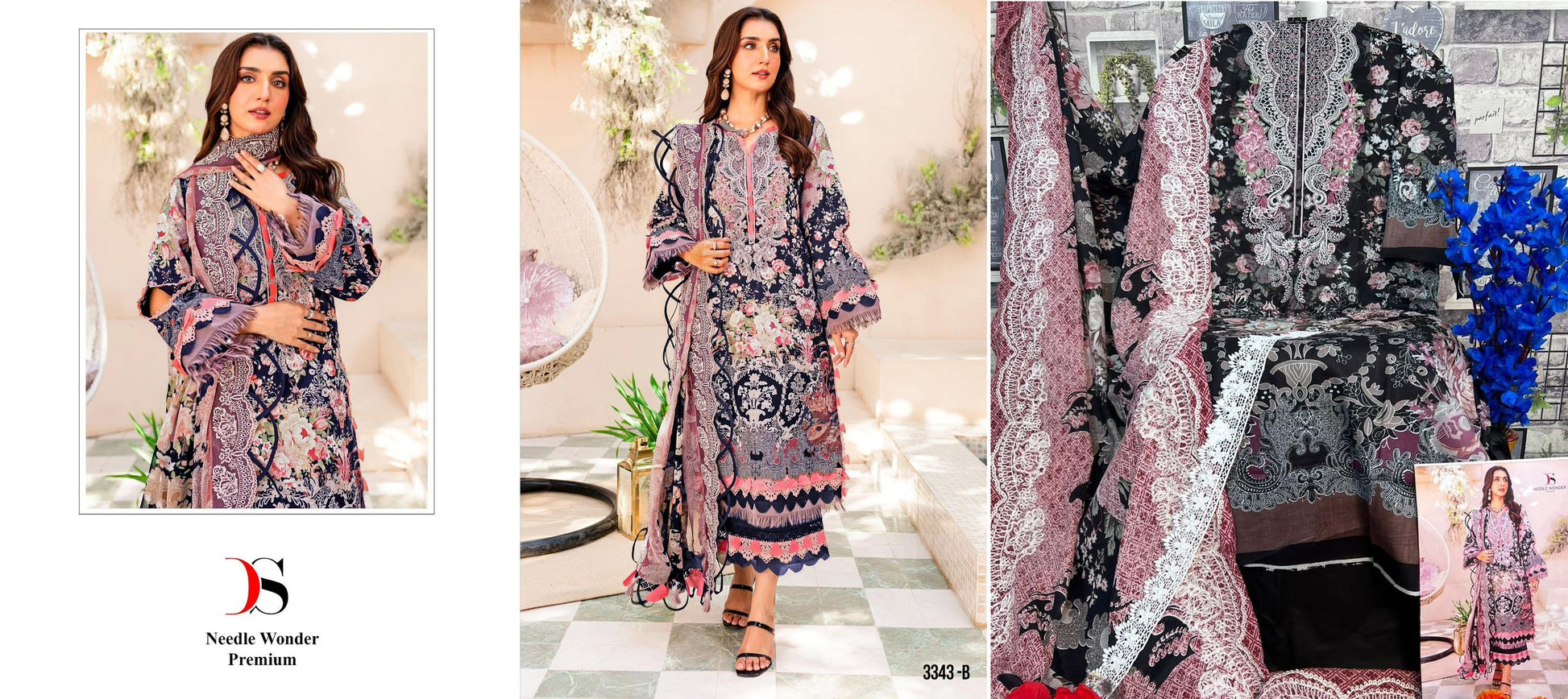 3343B Deepsy Pakistani Salwar Suits