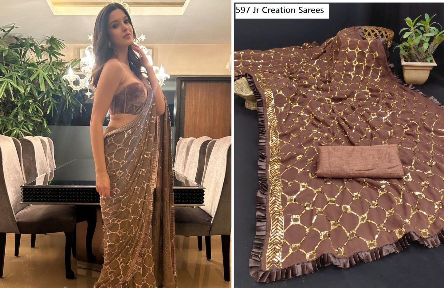 597 Jr Creation Sarees