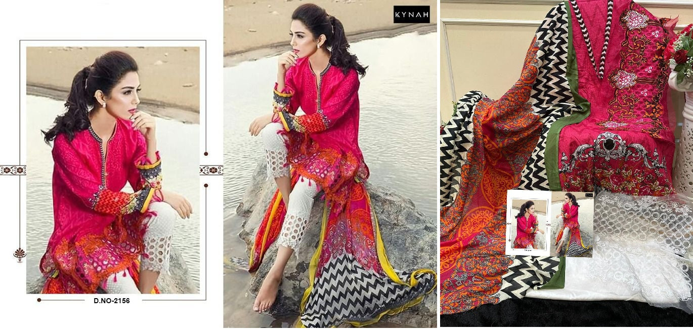 2156 Kynah Pakistani Salwar Suits