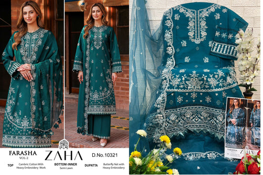 10321 Farasha Vol 2 Zaha Pakistani Salwar Suits