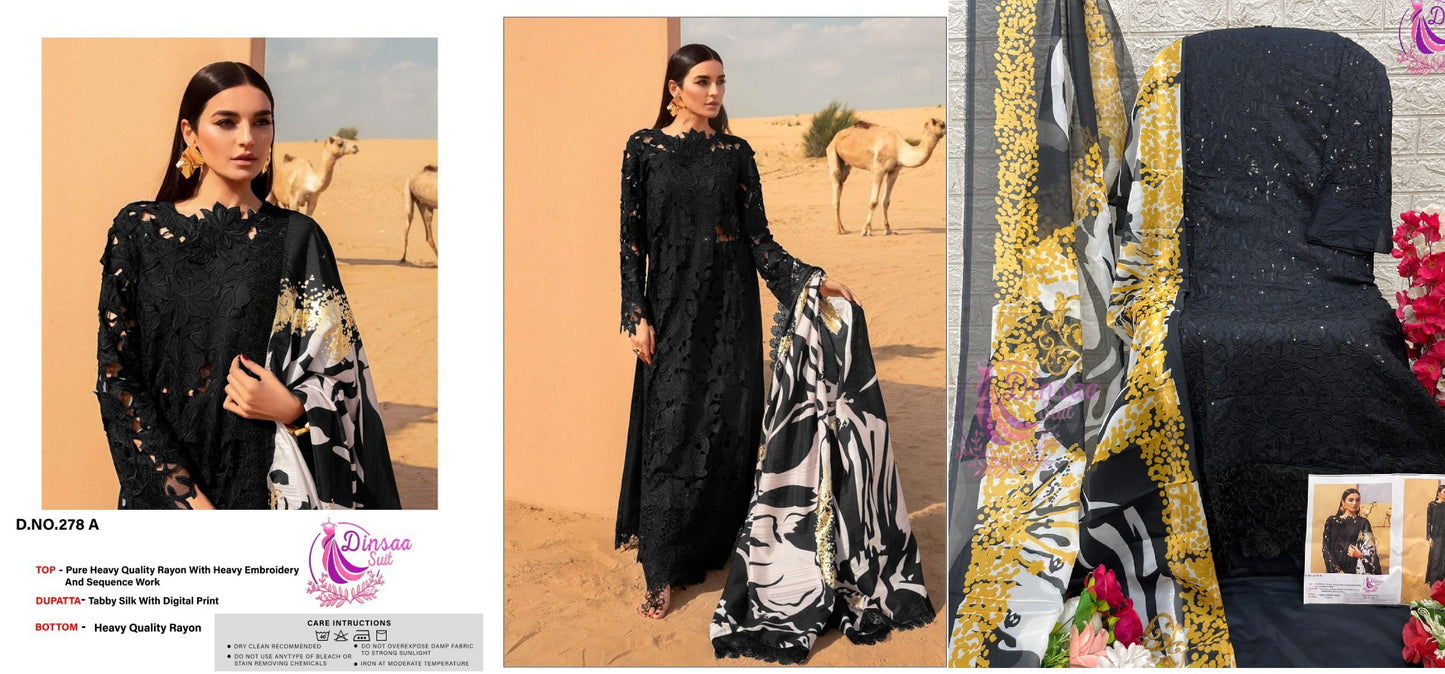 278A Dinsaa Suit Pakistani Salwar Suits