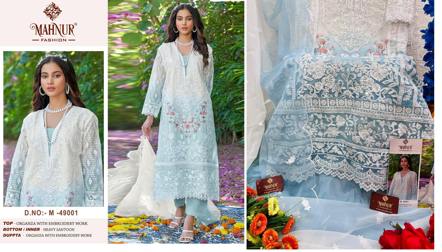49001 Vol 49 Mahnur Pakistani Salwar Suits