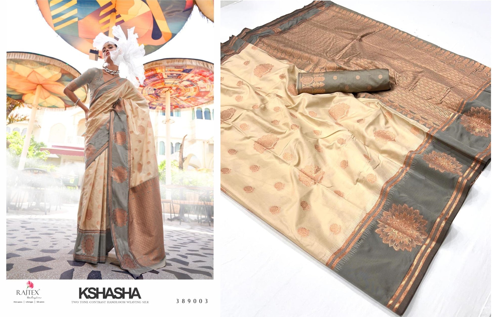 389003 Kshasha Rajtex Sarees