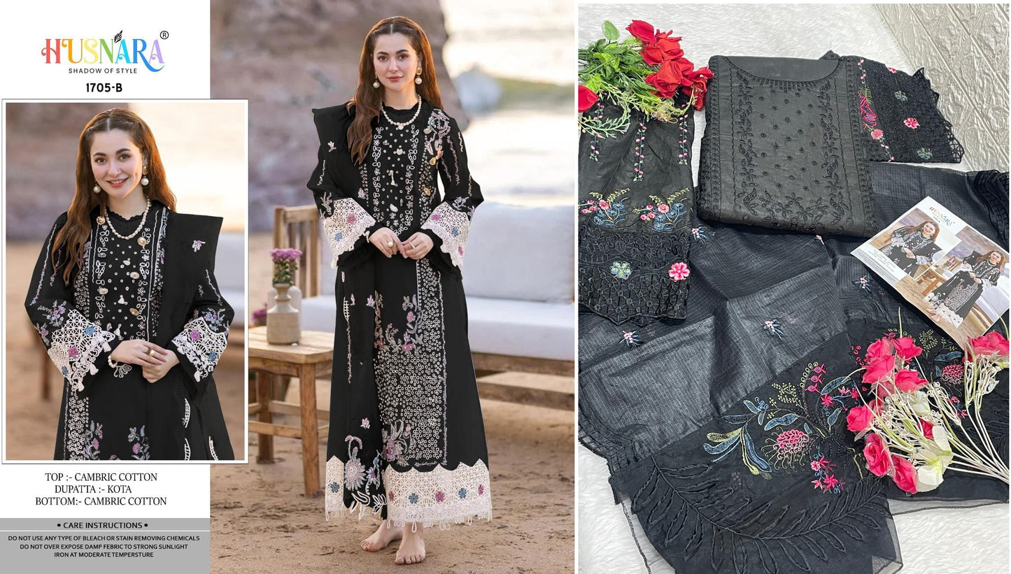 1705-B Husnara Pakistani Salwar Suits