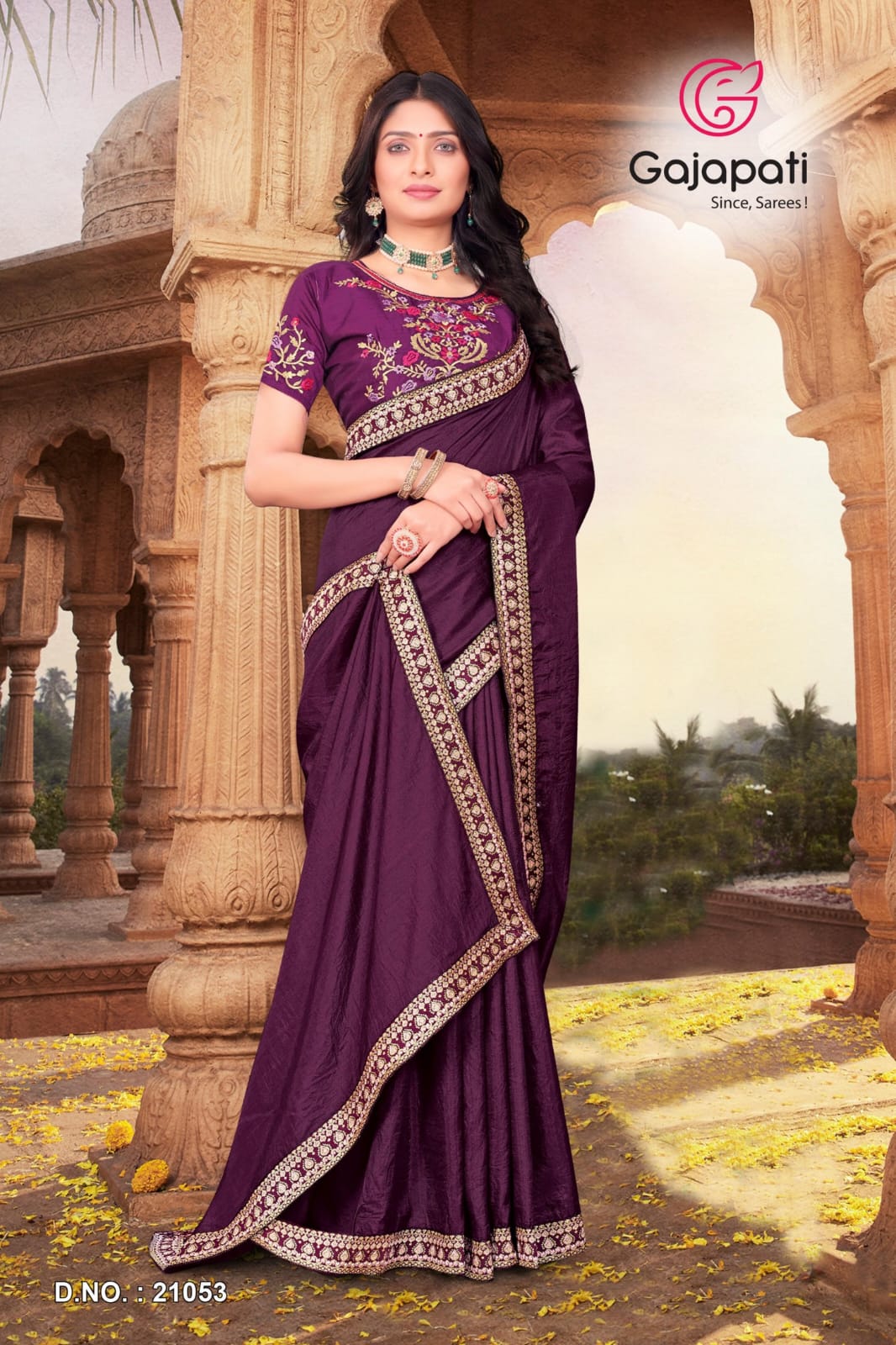 21053 Vihana Gajapati Sarees