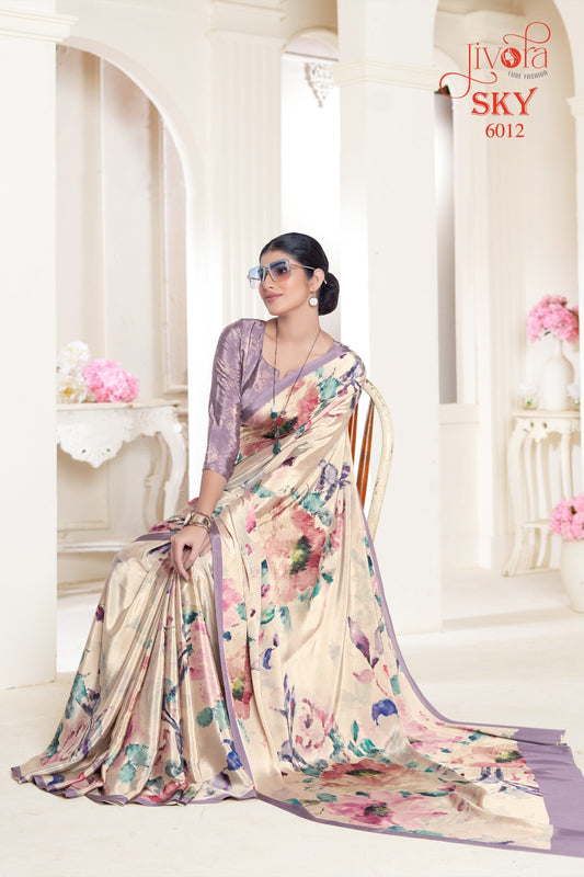 6012 Sky Jivora Sarees