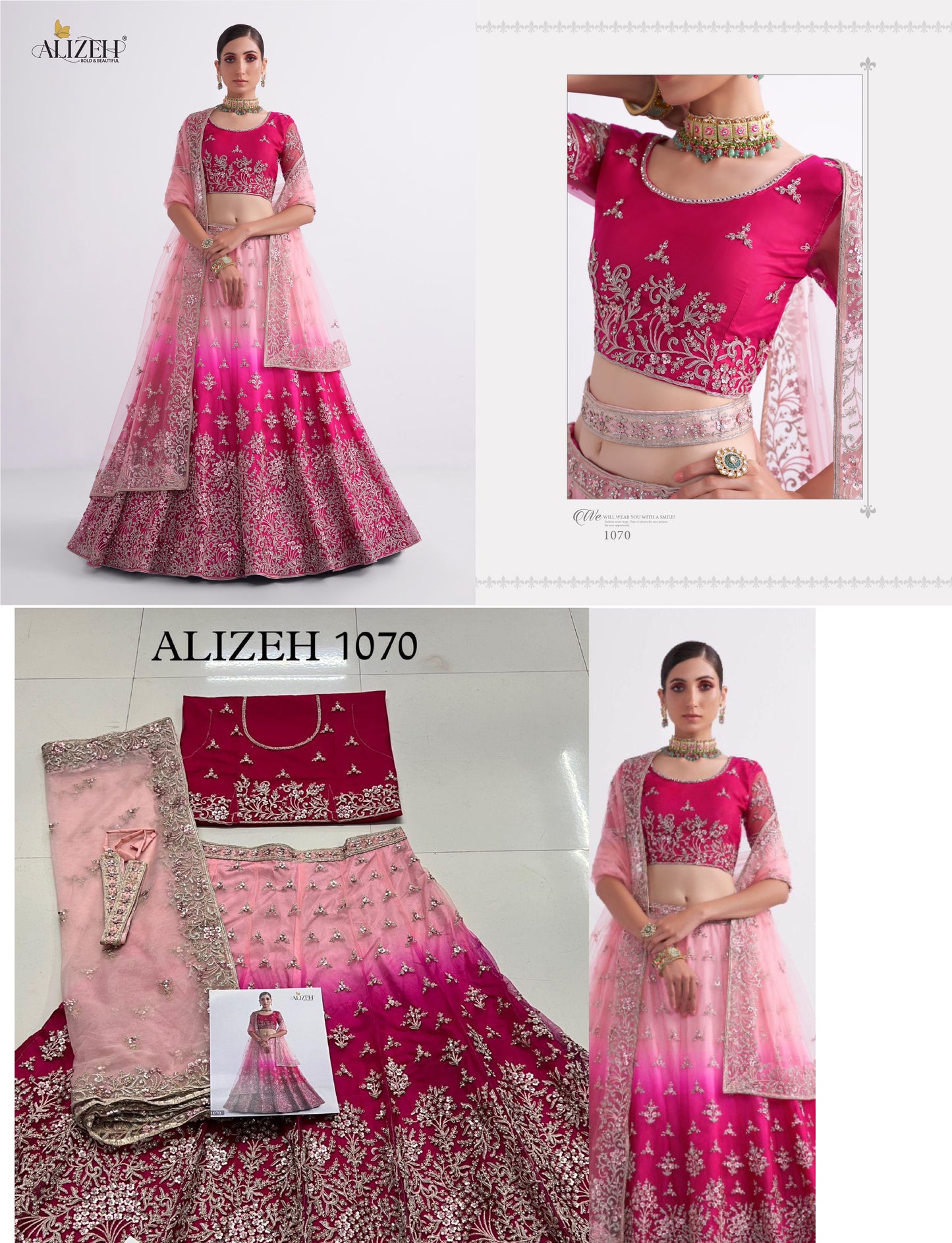 1070 Alizeh Lehenga Choli