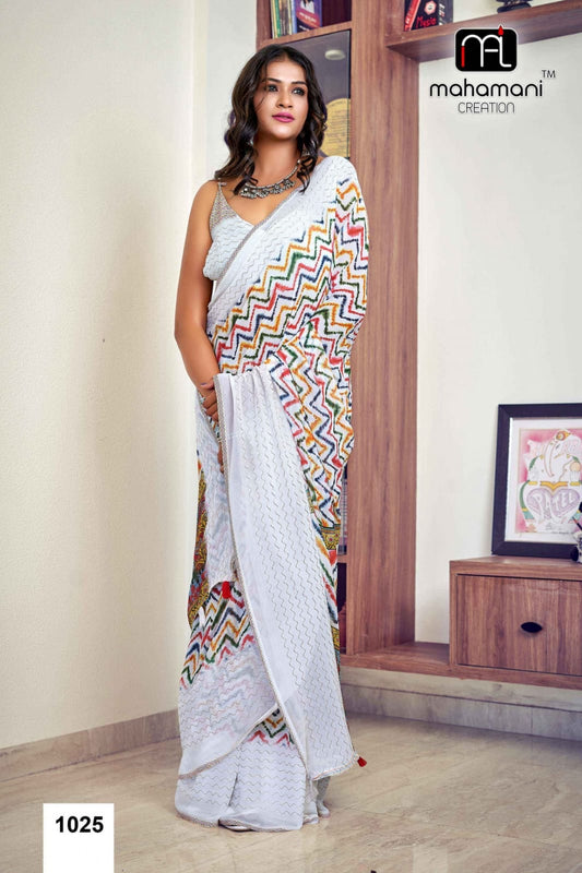 1025 Albeli Mahamani Creation Sarees