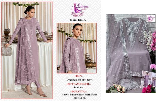 184A Dinsaa Suit Pakistani Salwar Suits