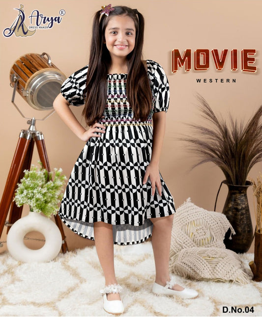 Movie 04 Adm Girls Western Dress