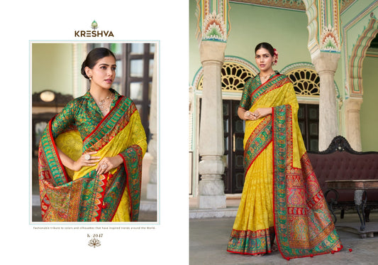 2047 Shanti Kreshva Georgette Sarees
