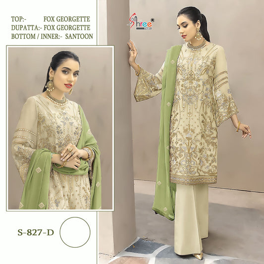 S-827-D Shree Fabs Pakistani Salwar Suits