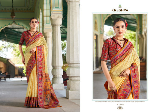 2052 Shanti Kreshva Georgette Sarees