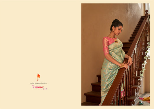 2052 Tirth Kimora Nylon Crepe Sarees