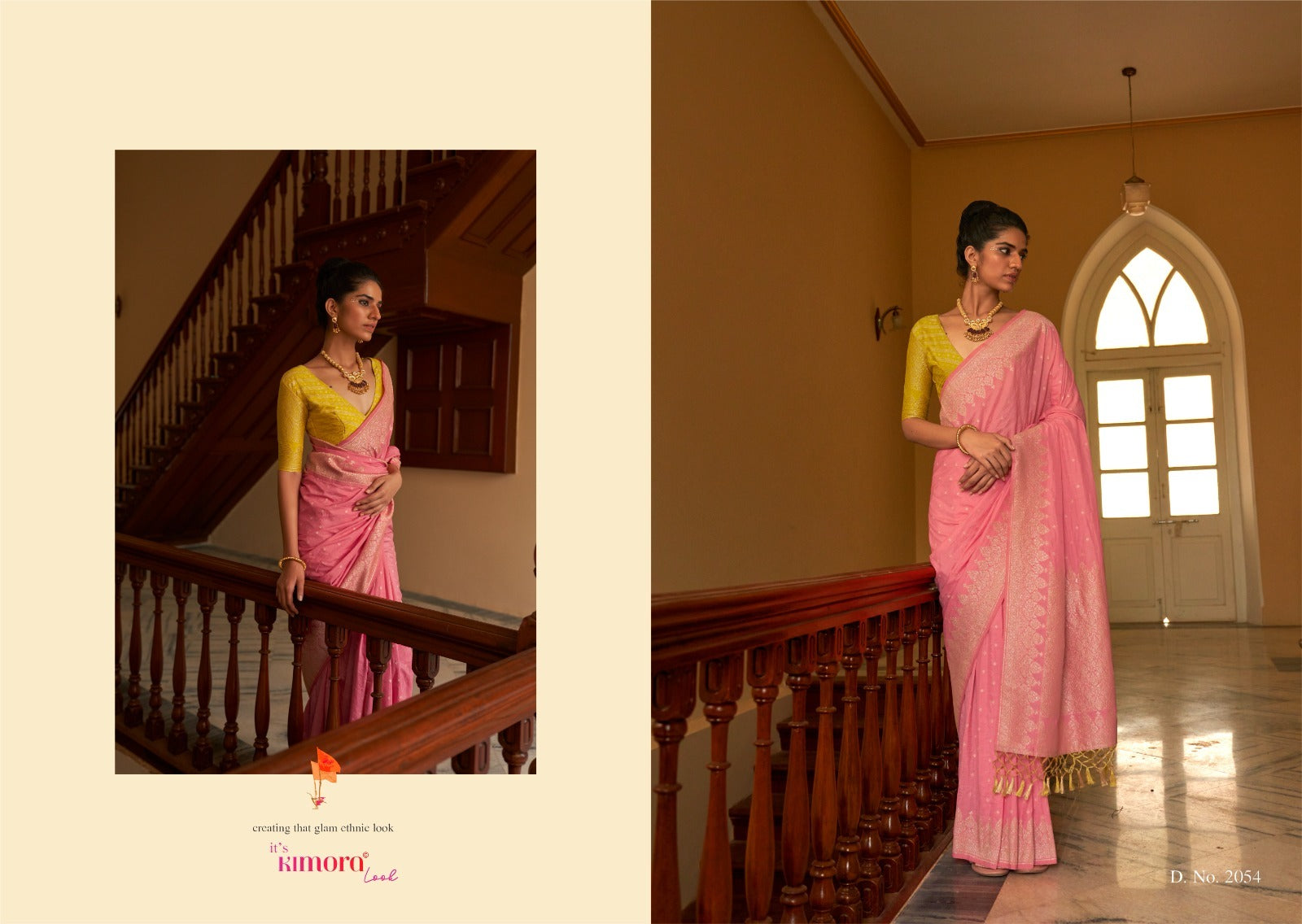 2054 Tirth Kimora Nylon Crepe Sarees