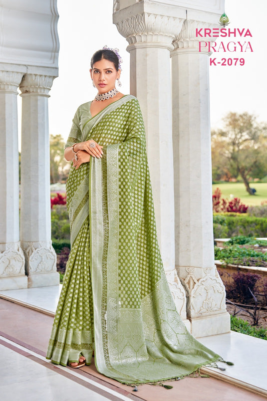 2079 Pragya Kreshva Georgette Sarees