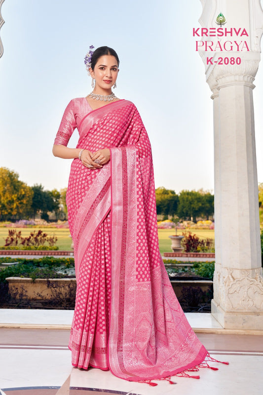 2080 Pragya Kreshva Georgette Sarees