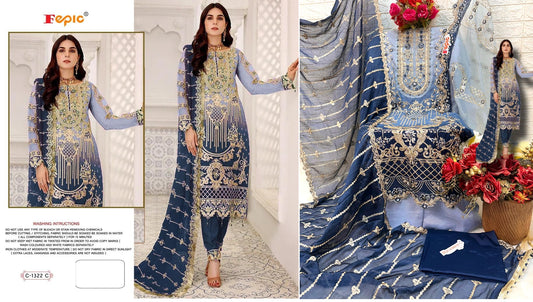 C-1322-C Fepic Pakistani Salwar Suits