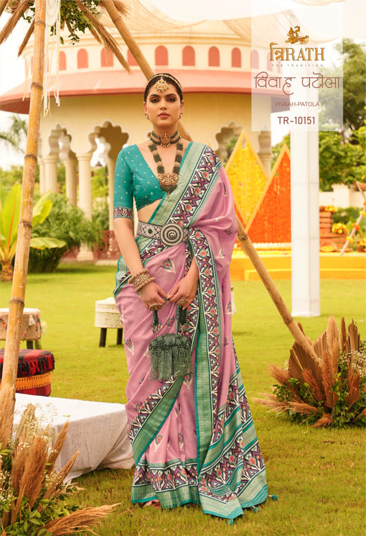 10151 Vivaah Patola Trirath Sarees