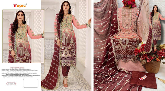 C-1322-D Fepic Pakistani Salwar Suits